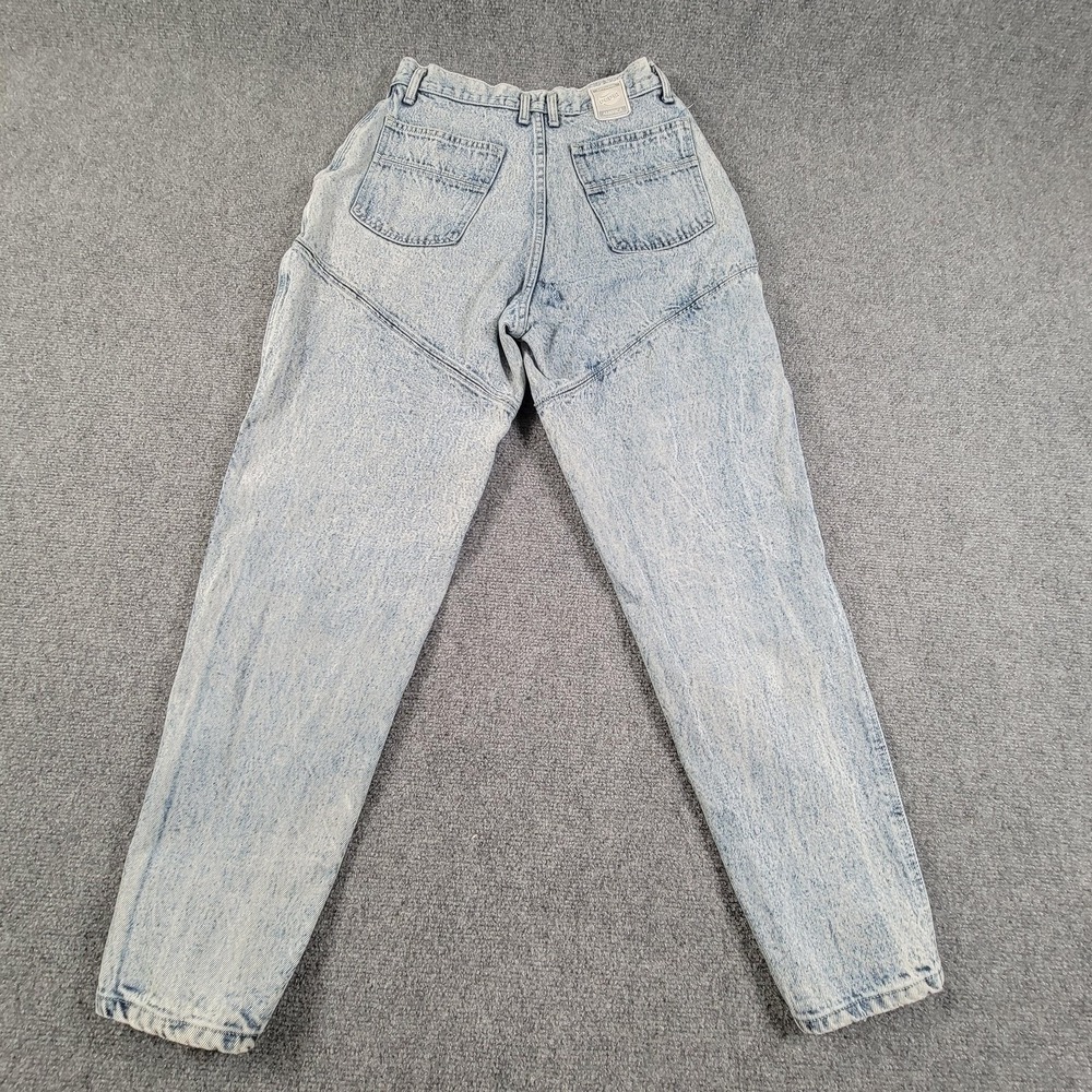 Vintage Pepsi Jeans Womens 13 30x30 Acid Wash Tapered Denim Pants USA 80/90s - Picture 2 of 14